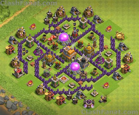 coc town hall 7 base